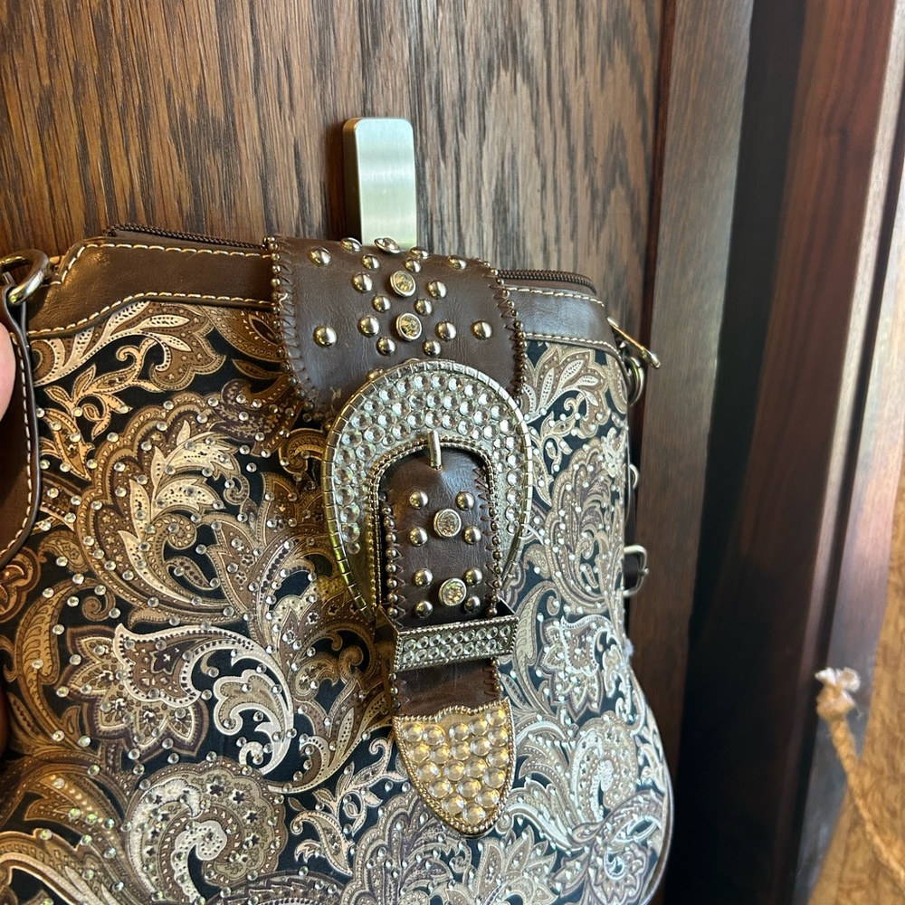 Montana West Floral Interior Handbag